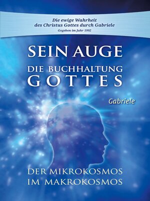 cover image of Sein Auge. Die Buchhaltung Gottes.